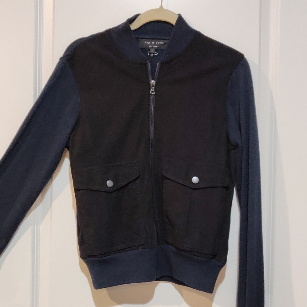 Rag & Bone Cashmere / Suede Jacket